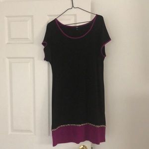 Mini Dress with gold detailing